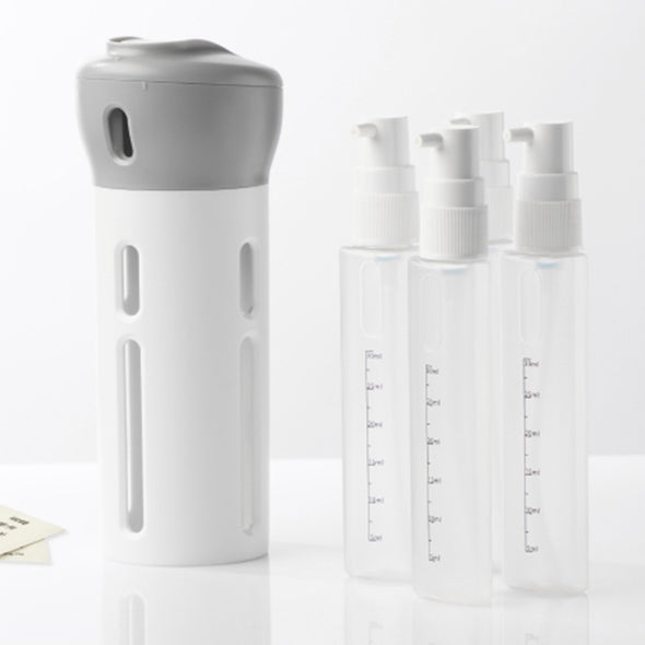 4-in-1 Lotion Shampoo Gel Travel Dispenser