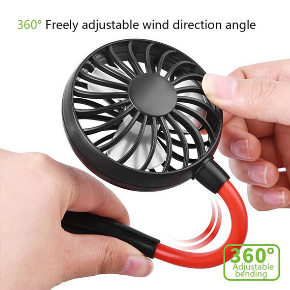 Portable Hanging Neck Sports Fan